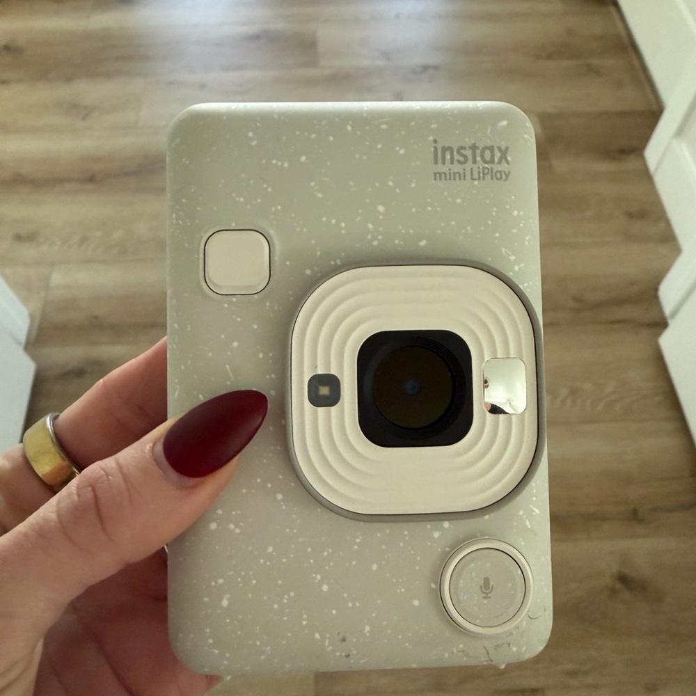 Instax Mini LiPlay Speckled Gray Camera